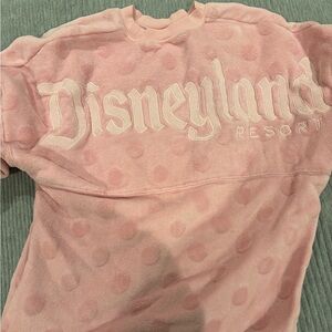 Disney Pink Plush Disneyland Resort Pullover Sweatshirt